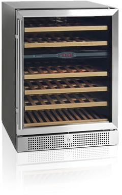 Cave à Vin Professionnelle Bi-Zone TFW200-2S pour 45 Bouteilles - TEFCOLD