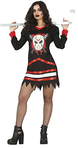 FIESTAS GUIRCA Jazz Killer Lady - Hockey Kleid Kostüm Erwachsene Damen Größe L 40-42