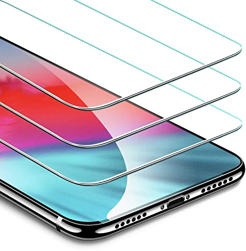 Cracksin [3 Stück] Schutzglas kompatibel mit iPhone X/XS / 11 Pro Panzer Schutzfolie Verbundglas Displayglas Echt Hart Tempered Glass 9H Härte 0.33mm Ultra-Klar