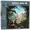 ART&Meeple Puzzle, quadratisch, 1000 Stück, hochwertig, 57,5 x 57,5 cm + Poster 48 x 48 cm, origineller Zuschnitt der Teile, Dicker Karton, beidseitig mit Lackpapier verleimt – Tikal