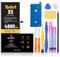 Yodoit Für iPhone XS (A1920, A2097, A2098, A2099, A2100) 4100 mAh Akku Ersatz Hohe Kapazität 0 Zyklen Neuer Akku mit Reparaturwerkzeug-Set & Kleber