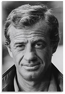 NANXIANG Jean-Paul Belmondo Poster Gedenkposter Leinwand Kunst Poster und Wandkunst Bild Druck Modern F