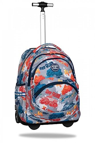 Coolpack F035671, Schulrucksack mit Rollen STARR OFFROAD, Multicolor