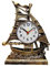 Sharplace Schreibtischwecker, Heimdekoration, Segelskulptur, Nachttischuhren, Tischuhren für Wohnzimmer, Schlafzimmer, Küche, Kinder, Erwachsene, Bronze