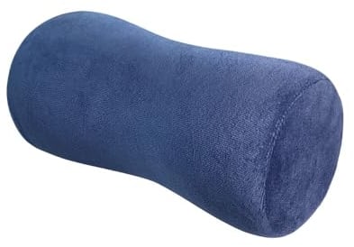 Inphysio® Mini Almohada Cabeza Almohada ergonómica de Espuma con Memoria - Óptima para Cuello, lumbares y Rodillas - Almohada Ultra cómoda para el Coche del Conductor - 27 x 12 cm