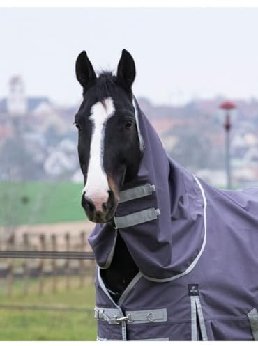 Equithéme Tyrex 1200D recyceltes Halsteil, Größe:Pony, Farbe:Taupe