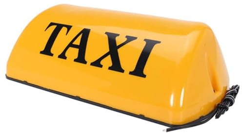 COYEUX LED-Taxischild, 12 V magnetisches Taxi-Oberlicht, einfache Installation, wasserdicht, Auto-Oberlicht für alle Fahrzeuge