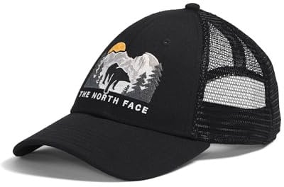 The North Face Unisexe Embroidered Mudder Chapeau TNF Black/TNF Black/Bea One Size