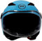BHR Casco Moto Bambino Demi-Jet, 838 CHILDREN, Casco Scooter per Bambini/Bambine Omologato ECE 22.06, Visiera Antigraffio e Sgancio Micrometrico, Blu, L