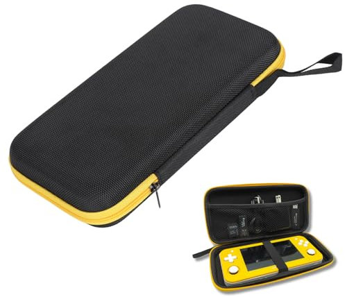 Protective Handheld Console Carrying Case, Portable Hard Retro Game Console Bag with EVA Material, Mesh Pocket Design for Pocket 3 3 Plus, for RG505