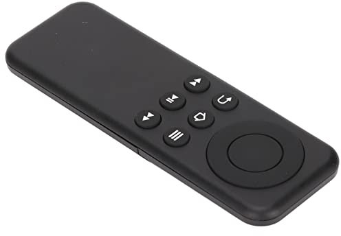 CV98LM Universal Remote Control Battery Powered Easy Black Compatible with Fire Stick and Fire Box Devices