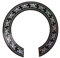 Schallloch-Rosette aus Hart-PVC, rund, für 96,5 - 99,1 cm Akustikgitarren, Aufkleber, Schalllochabdeckung, 90 mm