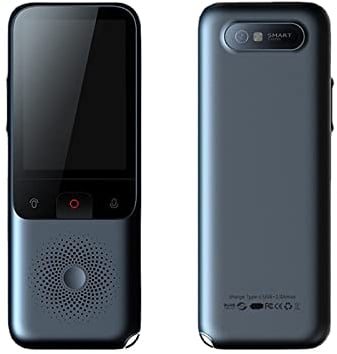 Tragbares Sprachübersetzergerät – Echtzeit-Sprachübersetzergerät, mehrsprachiges Sprachübersetzungsgerät, sofortiges Sprachübersetzergerät in zwei Richtungen, mobile Scanner-Übersetzereffizienz