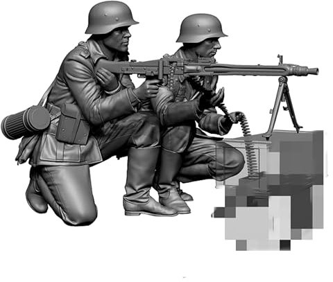 1/16 WWII Soldat Resin Modellbausatz Unbemalt und unmontiert Miniatur Resin Modellbausatz //X2i7Z1