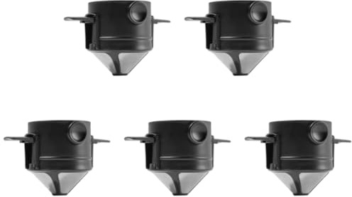 Fiorky 5pcs Coffee Filter,Pour Over Coffee Maker Reusable Coffee Dripper Cone Filter Single Cup Brew, Collapsible Coffee Maker Paperless Travel Coffee Makers Easy to Clean for Camping Travel