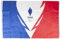 Drapeau FRANCE Paralympiques PARIS 2024 - Collection officielle Jeux Olympiques et Paralympiques
