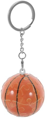 POPETPOP 5 Pièces porte-clés boule porte-clés de basket-ball souvenir de porte-clés de sport ballon de basket buanderie decoration souvenirs de fan de match de ballon de sport Plastique