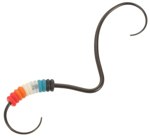 LALADEFIEE Schnurrbart Septum Nasenring Edelstahl Körperpiercing Schmuck Schwarz Damen Herren Vielseitig Und Rostfrei