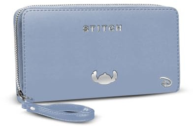 Disney Lilo und Stitch Cream-Unverzichtbare Geldbörse, Weißlich, 19 x 10 cm