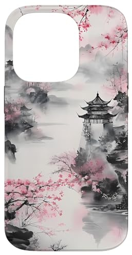 Sakura Kirschblüte Japanische Frühlingsblume Hülle für iPhone 14 Pro