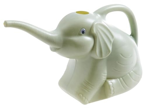 Elefant Gießkanne Für Zimmerpflanzen, 2L Kleine Kunststoff Gießkanne, Blumengießkanne, Dekogießkannen Für Innen- Und Außenbereich Pflanzengießkanne, Pflanzen-Bewässerungszubehör,Gartenwerkzeug