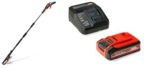Einhell Professional Élagueuse sur perche sans fil GP-LC 18/20 Li T BL-Solo Power X-Change (18V, long. de coupe 18 cm, mot. sans charbon, vitesse de chaîne 7 m/s) Avec Batterie 4,0Ah PLUS et Chargeur