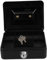 Operitacx Boîte de Rangement Sécurisée avec Cadenas à Combinaison Caisse à Portable pour Documents Objets de Valeur avec Plateau Amovible