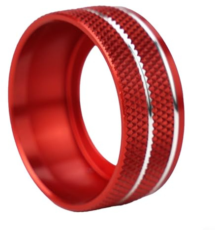 Fahrzeug-Start-Stopp-Ring und Lautstärkeregler, kompatibel mit XE, XF, XF, XFL, F, Pace, aus Aluminiumlegierung