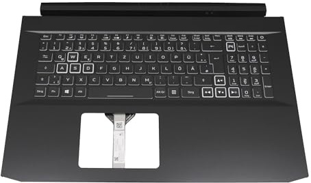 Acer 6B.QC6N2.014 Original Tastatur inkl. Topcase DE (deutsch) schwarz | mit Backlight für Nitro 5 (AN517-54)