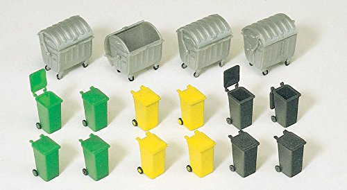 Müllcontainer. Mülltonnen. Ba