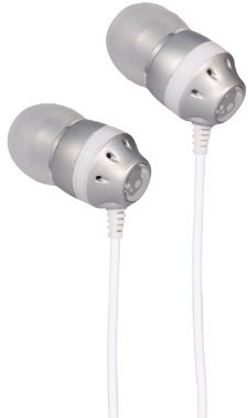 Skullcandy INK'D Earbuds for iPhone - Silver