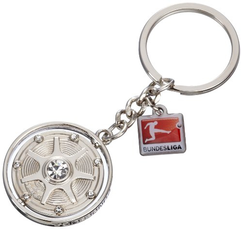 2. Bundesliga FD-DFL-MS-SA-2 Schlüsselanhänger, Silver, 4 cm