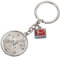 2. Bundesliga FD-DFL-MS-SA-2 Schlüsselanhänger, Silver, 4 cm
