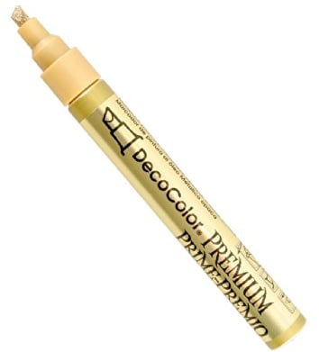 Uchida DecoColor Premium Chisel Paint Marker, Gold