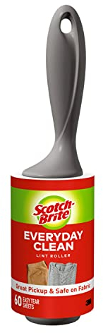 Scotch-Brite Lint Roller, Works Great on Pet Hair, 60 Sheets (Pack of 1)