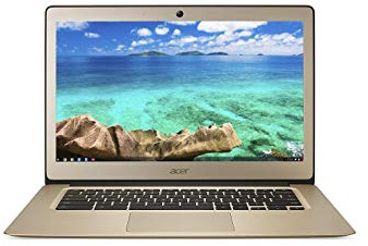 Acer Chromebook 14, Aluminum, 14-inch Full HD, Intel Celeron N3160, 4GB LPDDR3, 32GB, Chrome, Gold, CB3-431-C0AK(US Version, Imported)