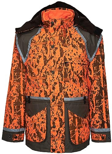 Hubertus Hundeführer Drückjagdjacke Blaze-orange-tarn (XXL)
