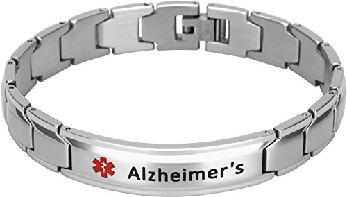 Smarter LifeStyle Elegantes Armband aus medizinischem Chirurgenstahl für Herren