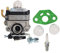 Carkio 16100-Z0H-825 Kit carburateur avec Bougie d'amorçage Compatible with Honda GX25 GX25N GX25NT FG110 HHT25S