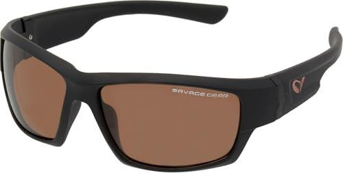 Savage Gear Unisex Shades Polarized Sunglasses, Dunkelgrau, One Size