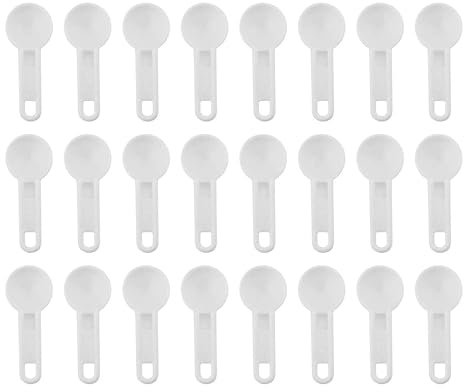 Cornucopia Brands Bulk Pack of Teaspoon Measuring Spoons (24-Pack); 5 ml / 5 cc Scoops Which Fit Inside a Spice Bottle