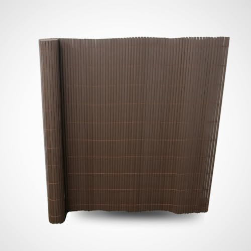 CAÑIZO PVC DOBLE CARA MARRÓN 1,5X3 Metros