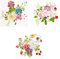 joyMerit 3 Stück Seidenband Stickerei Kit, Ribbon Embroidery Kit, DIY Handgemachte Stick Blumen Wandbild Ölgemälde