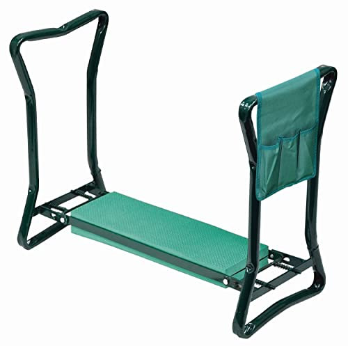 Greenblade BB-KP108 - Rodillera y asiento de jardín con bolsa de herramientas