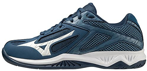 Mizuno Unisex Lightning Star Z6 Jr Sneaker, Darkdenim Wht Copenblue, 50 EU