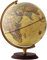Globus Vintage Weltkugel, Antik, dekorativer Desktop-Globus, Geographie, pädagogische Erdkugeln mit Ständer, klein für Kinderkugeln Aktualisiert