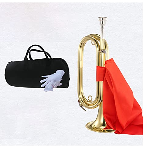 Bugle Call Trompete B-Flat Signalhorn Trompete Trompete Instrument Horn Brass Stride Blechblasinstrument (Color : 03)