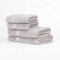 TRAMAS+ Juego de Toallas Premium 700gr de 4 Piezas, 100% Algodón, 2 Toallas de Mano 50x100 cm y 2 Toallas de baño de 70x140cm, Extra Suaves, Secado Rápido, Alta Absorción - Gris Perla