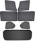 sonnenschutz auto Für Hyundai Für TUCSON JM 2004-2010 Auto Sonnenschutz Schild Frontscheibe Rahmen Vorhang Magnetische Hinten Seite Fenster Sonnenschutz sonnenblende auto (Size : 7PCS)