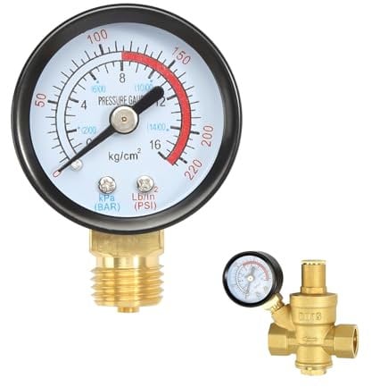 Manometer M14 x 1.5mm für Druckminderer Wasser